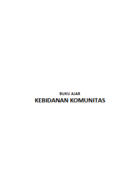 Image of E-book Buku Ajar Kebidanan Komunitas