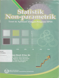 Image of Statistik Non parametrik : Teori dan aplikasi dengan program SPSS
