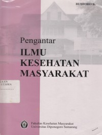 Image of Pengantar Ilmu Kesehatan Masyarakat
