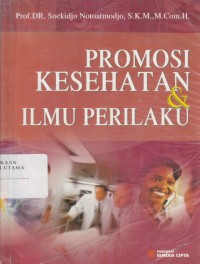 Image of Promosi Kesehatan & Ilmu Perilaku
