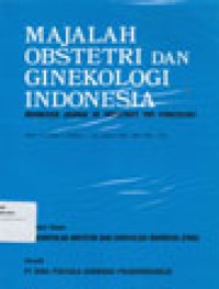Image of Majalah Obstetri dan Ginekologi Indonesia Volume 33 Nomor 4 Halaman 203 - 248, Oktober 2009