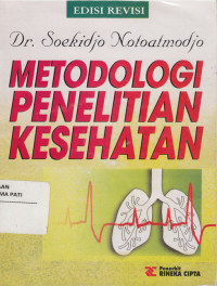 Image of Metodologi penelitian kesehatan