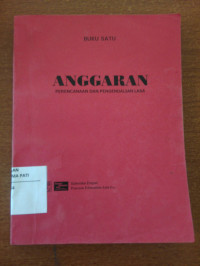 Image of Buku Satu : Anggaran Perencanaan dan Pengendalian Laba