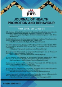 Image of Journal of Health Promotion and Behavior vol 3 no.1 (2018)