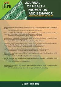 Image of Journal of Health Promotion and Behavior vol 4 no.2  (2019)