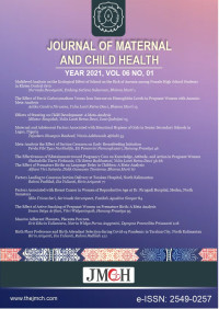 Image of Journal of Maternal and Child Health vol.6 no.1 (2021)