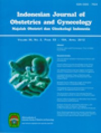 Image of Majalah Obstetri dan Ginekologi Indonesia Volume 36 Nomor 2 Halaman 53 - 104,April 2012