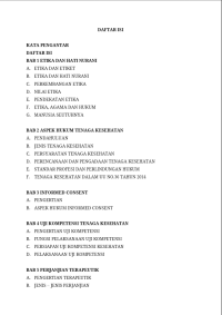 Image of (E-Book) Etika Dan Hukum Kesehatan