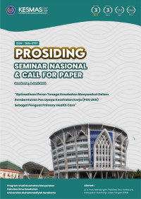 Image of Prosiding Seminar Nasional: Optimalisasi Peran Tenaga Kesehatan Masyarakat Dalam Pembentukan Pos Upaya Kesehatan Kerja (Pos UKK) Sebagai Penguat Primary Health Care