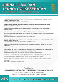 Image of Jurnal Ilmu dan Teknologi Kesehatan Vol 16 No 2 2025