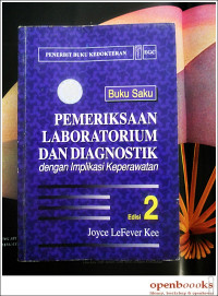 Image of Buku Saku Pemeriksaan Laboratorium Dan Diagnostik dengan Implikasi Keperawatan